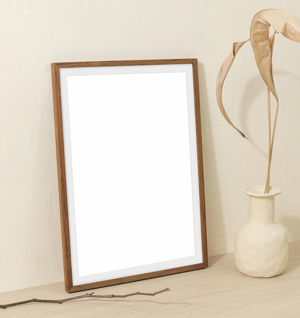Photo frame png mockup decorazione minimale per la casa design trasparente