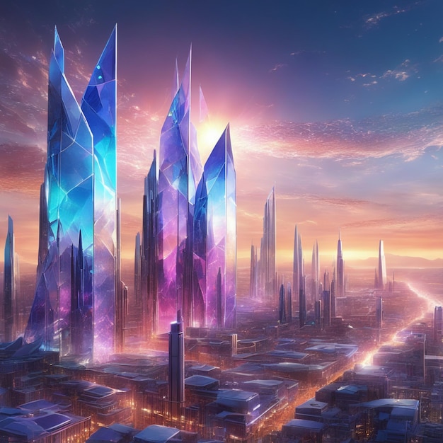 pianeta futuristico scifi city 272