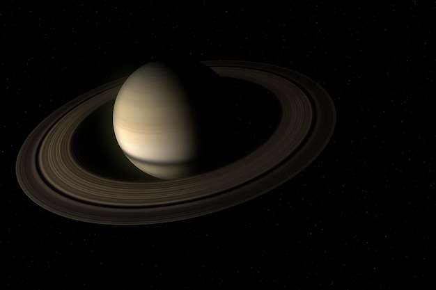 Pianeta Saturno Sistema Solare