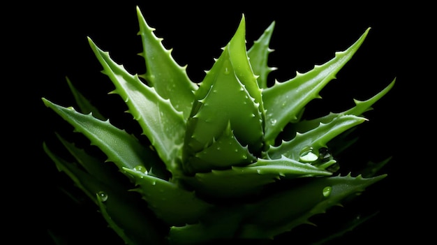 pianta intera di aloe vera