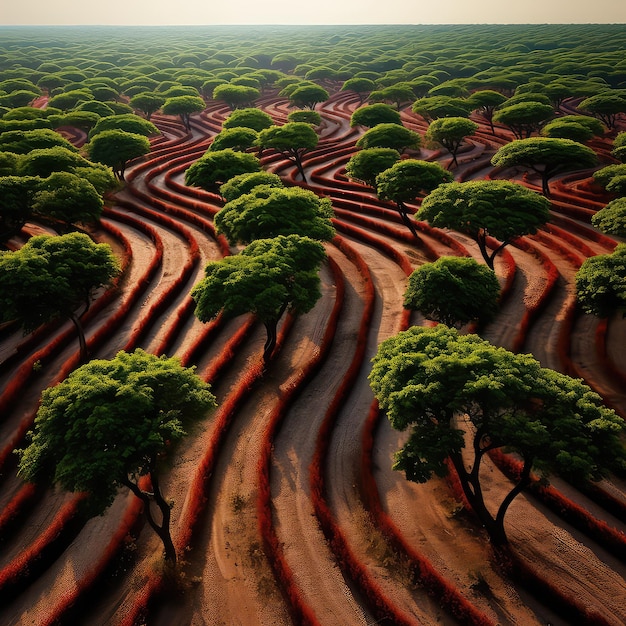 Piantagione di alberi