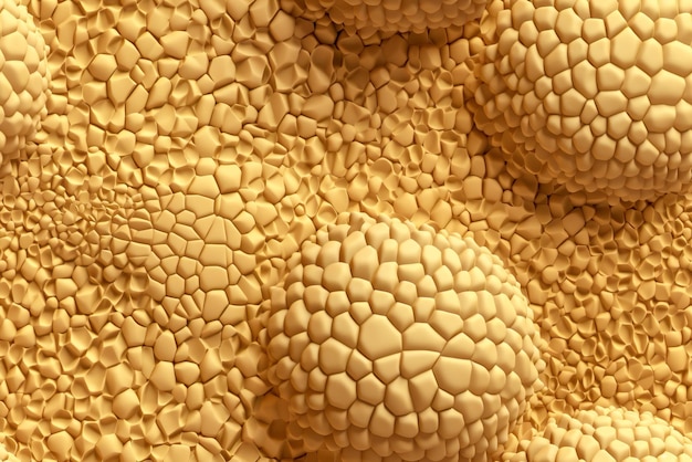 Piastrella Modello senza cuciture sfondo astratto fatto di pietre gialle IA generativa