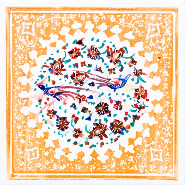 Piastrelle in ceramica decorativa iraniana