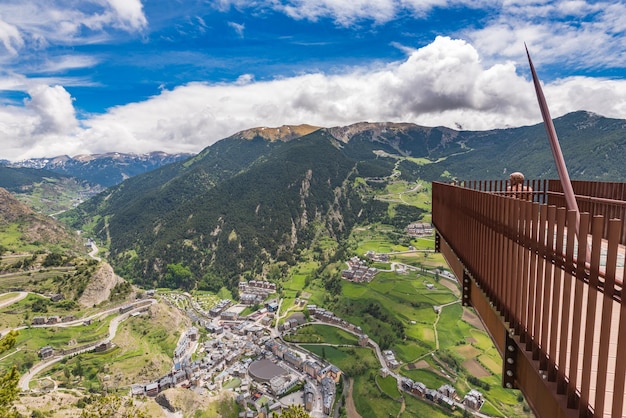 Piattaforma panoramica ad Andorra