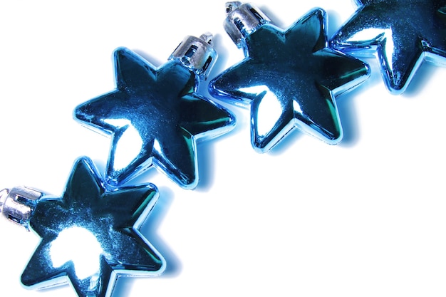 Piatto di Natale laici con ornamento di vetro a forma di stella