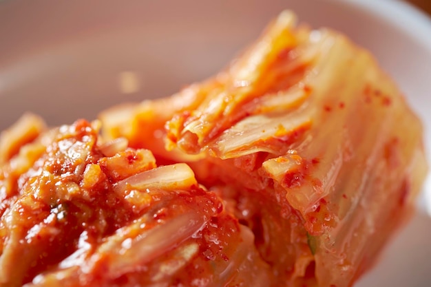 Piatto di sottaceti piccanti coreano Kimchi