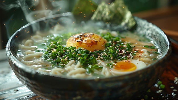 Piatto giapponese di tagliatelle Ramen