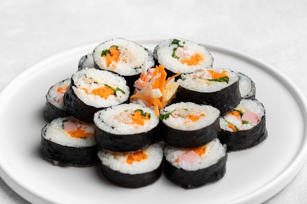 Piatto tradizionale coreano Gimbap