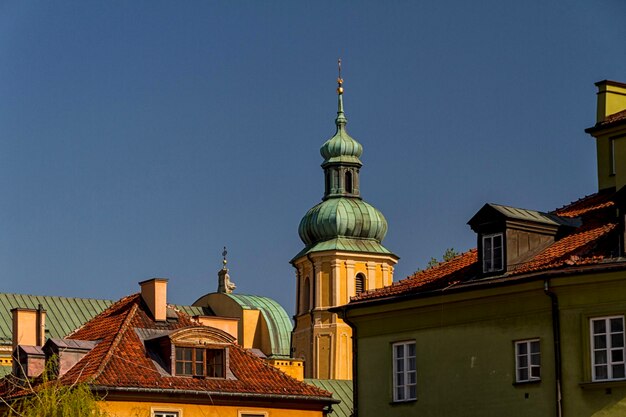 Piazza del Castello a Varsavia in Polonia