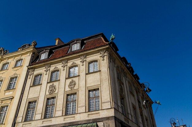 Piazza del Castello a Varsavia in Polonia