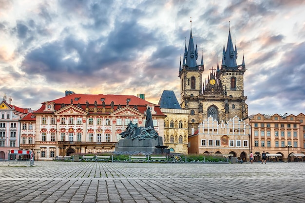 Piazza della Città Vecchia Pesti della Repubblica Ceca di Praga