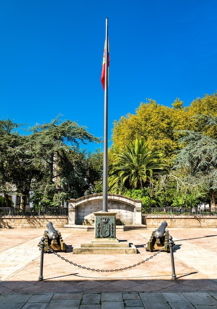 Piazza della Costituzione a La Coruna Spagna