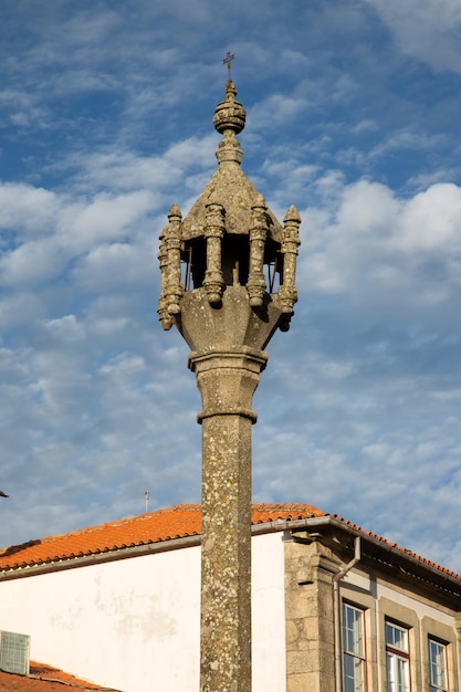 Piazza Pelourinho a Trancoso, Portogallo