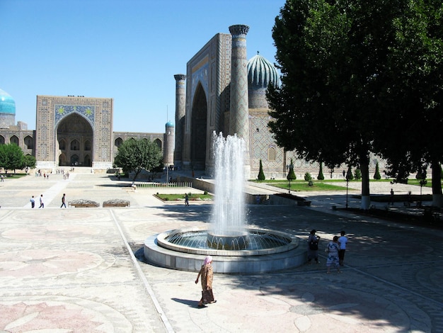 Piazza Registan di Samarcanda