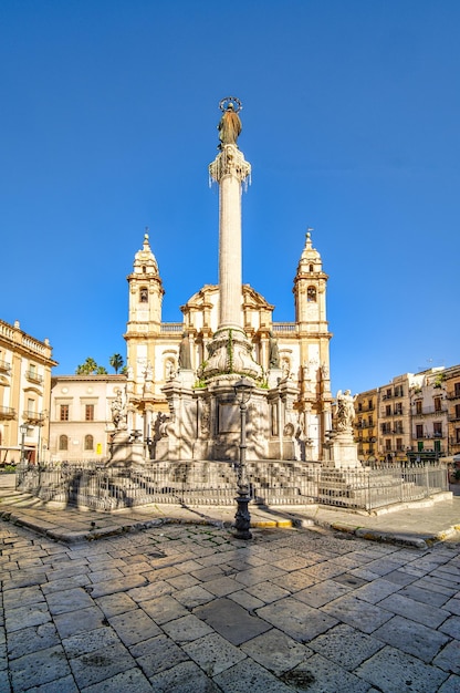 Piazza San Domenico Palermo Italia