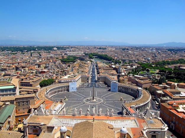 Piazza San Pietro Vaticano Roma Italia