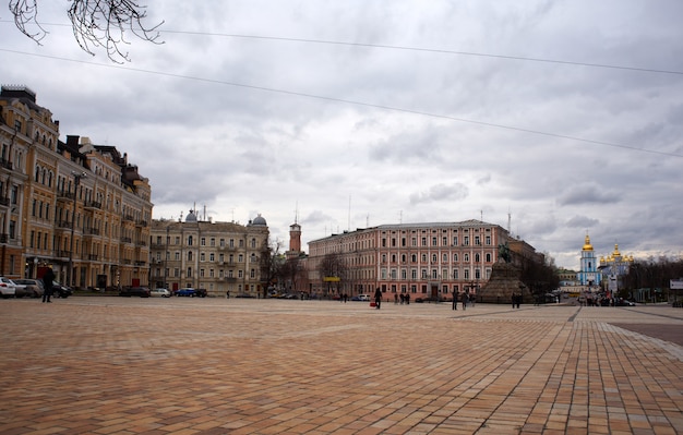 Piazza Santa Sofia a Kiev