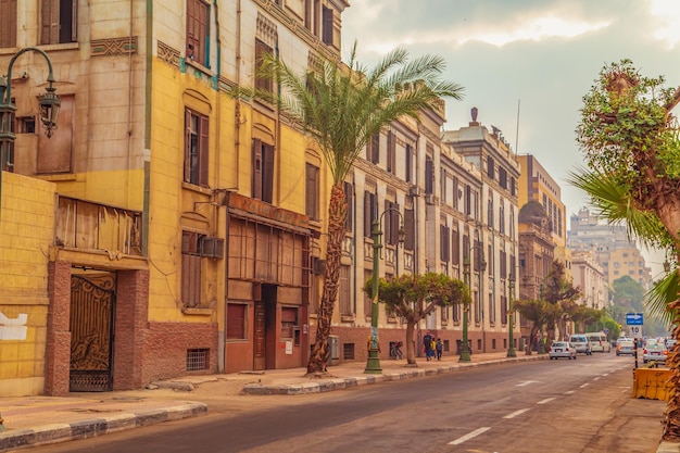 Piazza Tahrir nel centro del Cairo