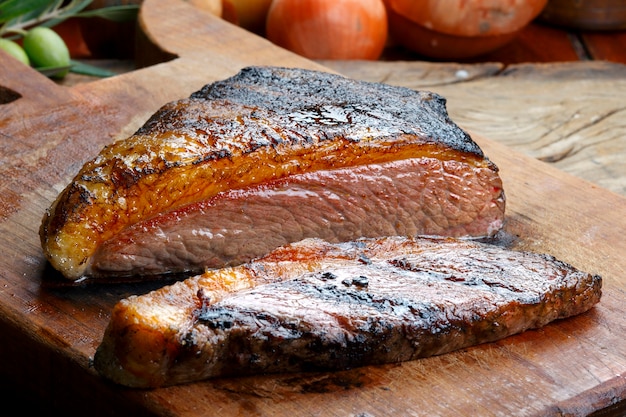 Picanha, barbecue tradizionale brasiliano.