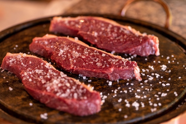 Picanha della carne in fuoco Brasile delizioso