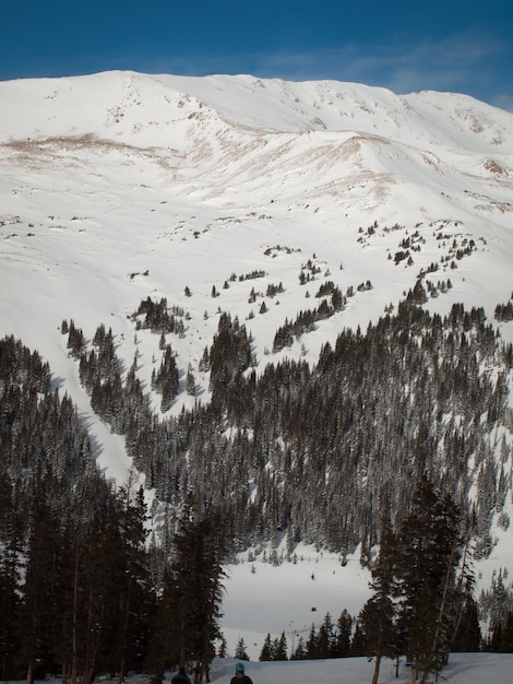 Picchi invernali di Loveland Basin, Colorado.