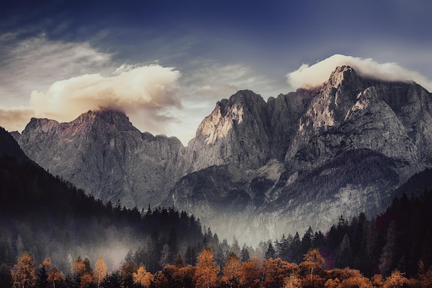 Picco del Triglav all'alba