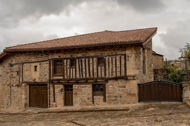 Piccola cittadina rurale di loma somera