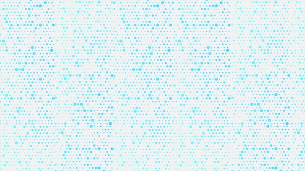 Piccoli punti blu ciano fondo geometrico astratto