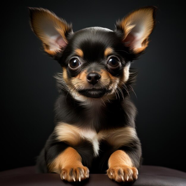 Piccolo cucciolo di chihuahua carino