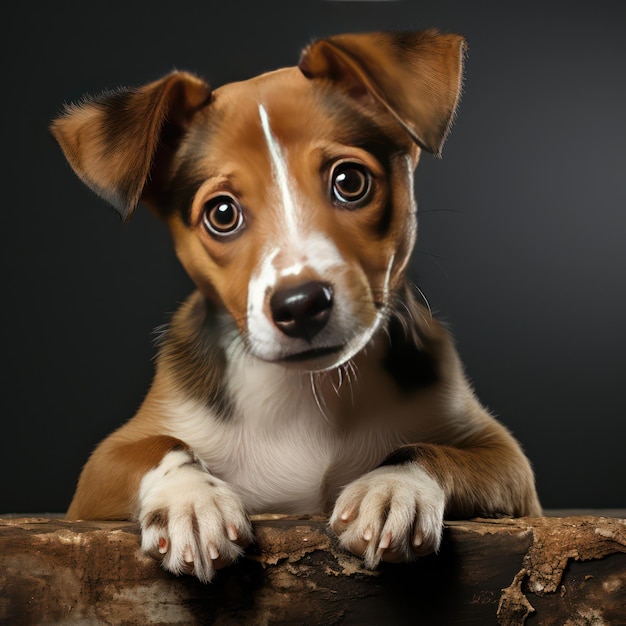 Piccolo e carino cucciolo di Jack Russell.