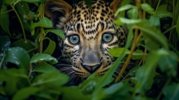Piccolo leopardo pantera