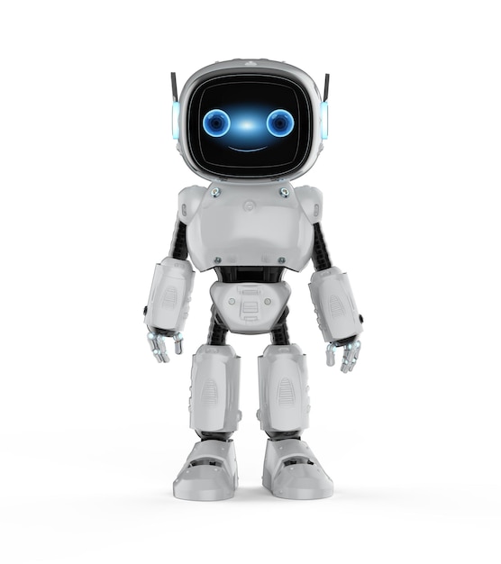 Piccolo robot assistente a tutta lunghezza