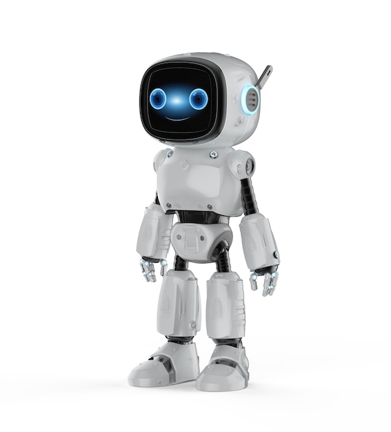Piccolo robot assistente a tutta lunghezza