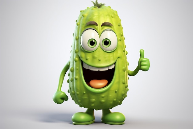 Pickle carino in animazione 3D