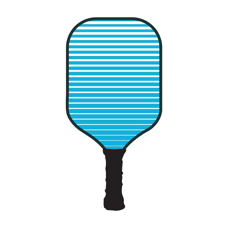 Foto pickleball paddle vector design clipart
