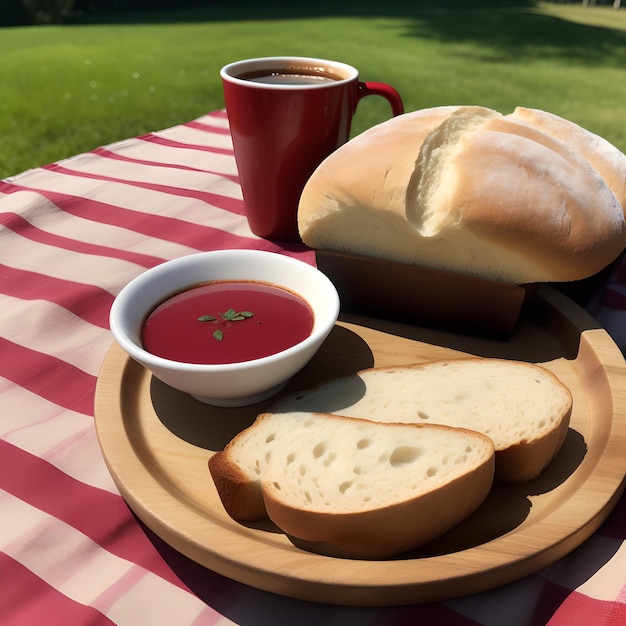 Picnic in stile francese