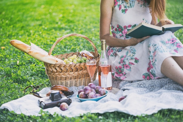 Picnic nel prato