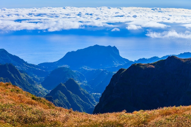 Pico Arieiro al paesaggio di Pico Ruivo