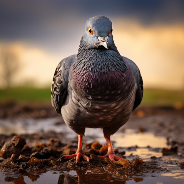 Pigeon Award vincitore di fotografia della fauna selvatica hd hdr 8k