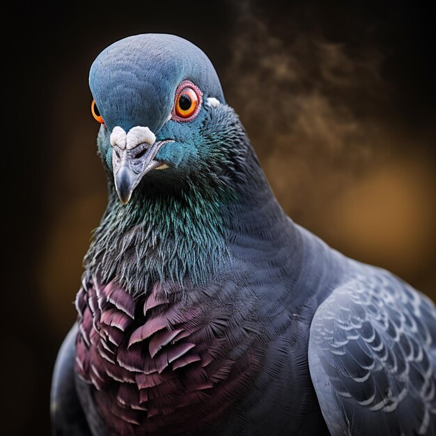 Pigeon Award vincitore di fotografia della fauna selvatica hd hdr 8k