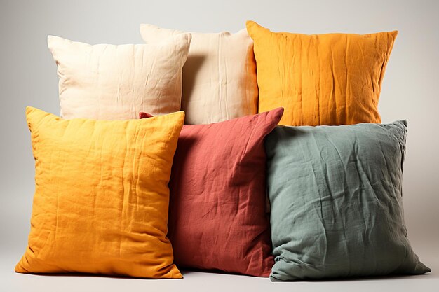 _Pillow Elegance Throw Pillows Shot on White with Clipping Path_