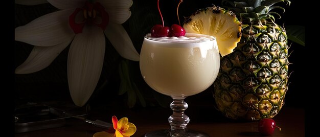 Pina Colada Paradise Un classico cocktail tropicale