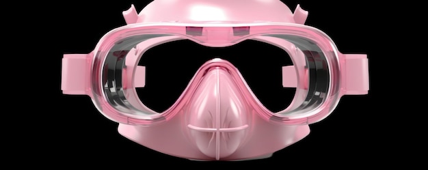 Pink Childs Diving Mask