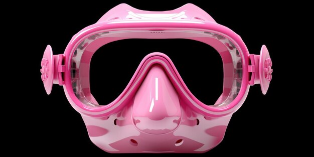 Pink Scuba Diving Mask
