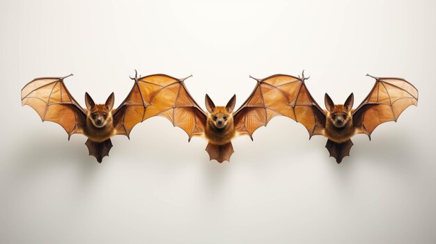 pipistrelli di halloween immagine fotografica creativa ad alta definizione