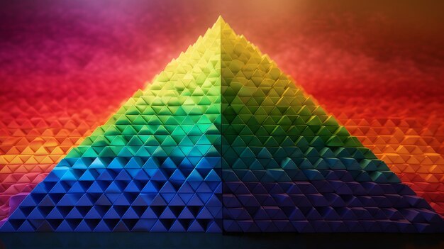 Piramide arcobaleno