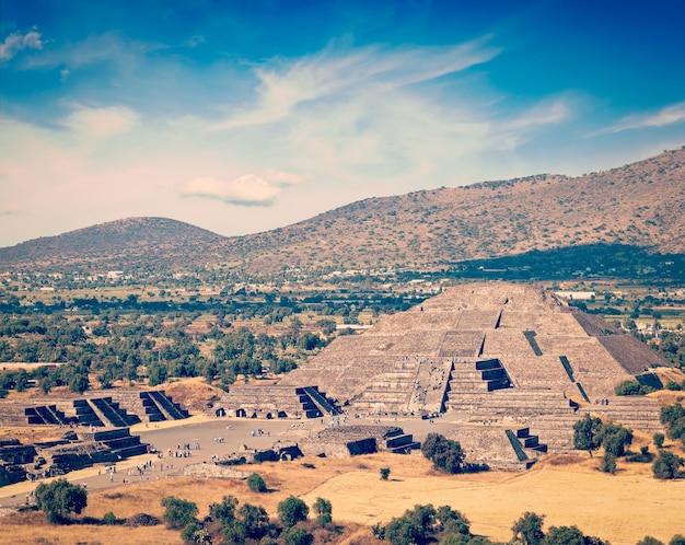 Piramide della Luna Teotihuacan Messico