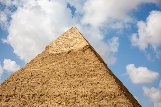 Piramide di Chefren Giza Cairo Egitto Africa