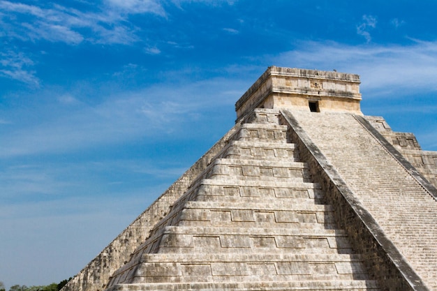Piramide Maya Chichen Itza, Penisola dello Yucatan, Messico.