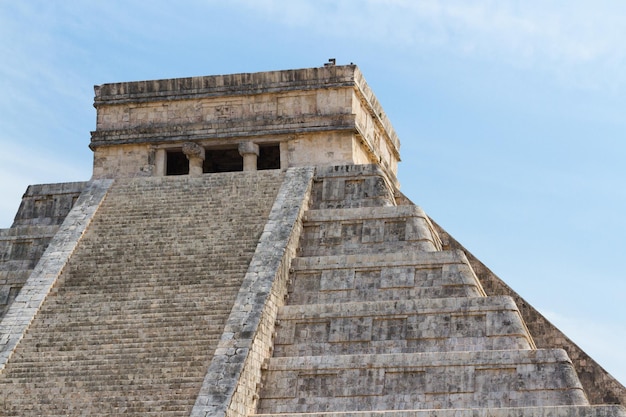 Piramide Maya Chichen Itza, Penisola dello Yucatan, Messico.